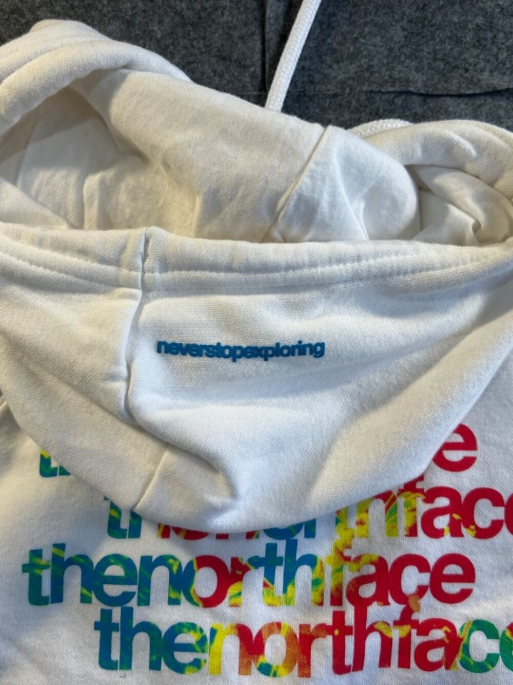 The North Face Women's Rainbow Logo Hoodie - Picture 4 of 5